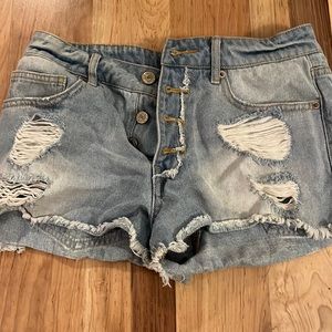 Forever 21 jean shorts